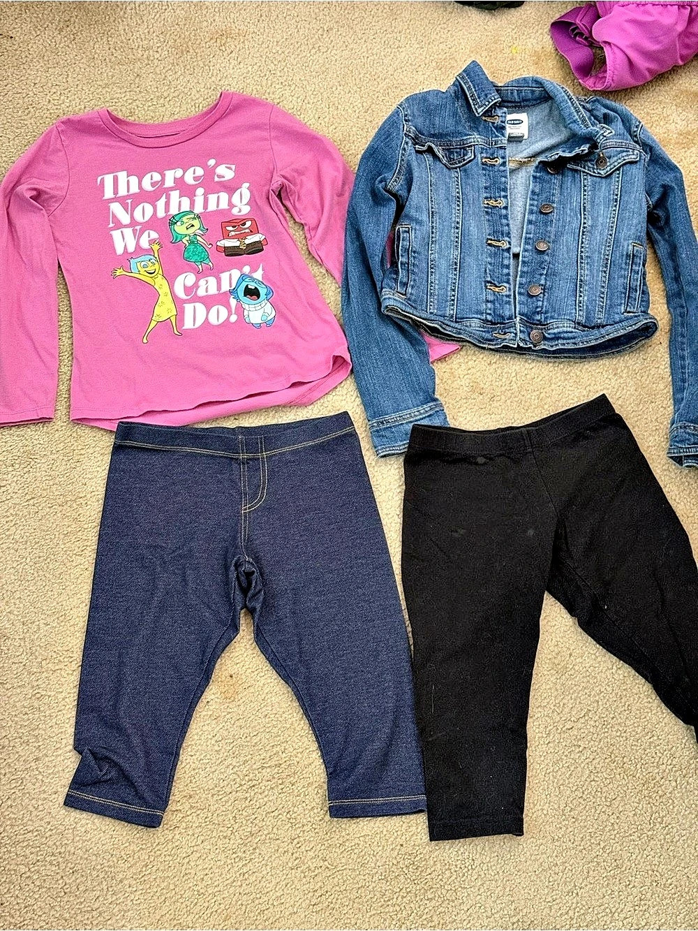 Kids 4-Piece Outfit Set Girls Medium